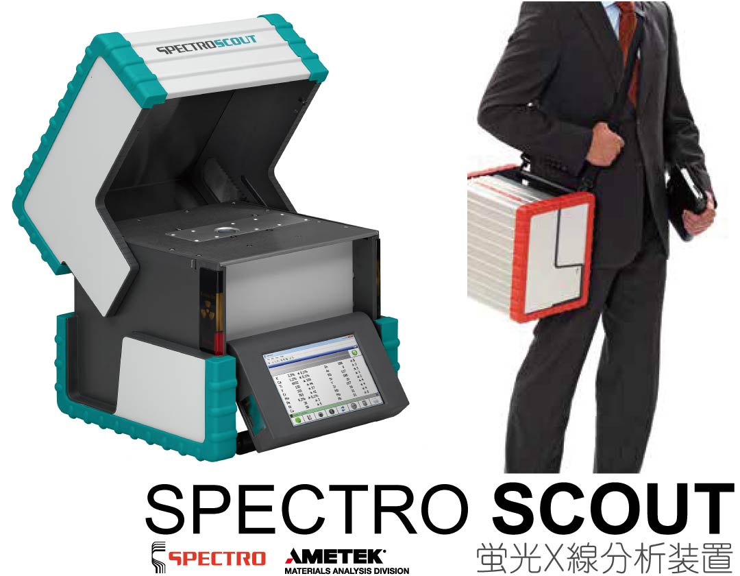 蛍光X線分析装置、SPECTROSCOUT(スペクトロスカウト)
