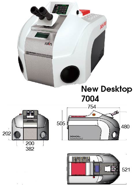 rofin レーザー溶接機 New Desktop 7004