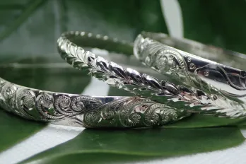 ハワイアン彫り デモンストレーション